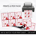 Chocolate Bomb Tags Valentine&